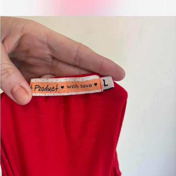 Red and Blue Colorblock Maxi Dress - Picture 7 of 7